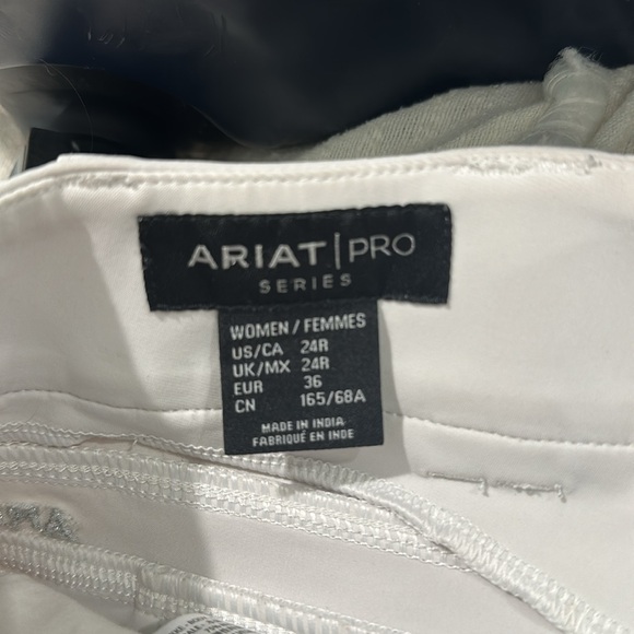 White Ariat Breeches - Picture 3 of 4